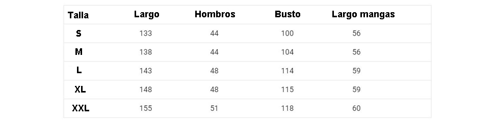tallas